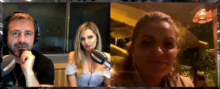 Sandra García Sanjuán, Valeria Mazza y Alejandro Gravier en Malas Influencias Sandra García Sanjuán, Valeria Mazza y Alejandro Gravier en Malas Influencias