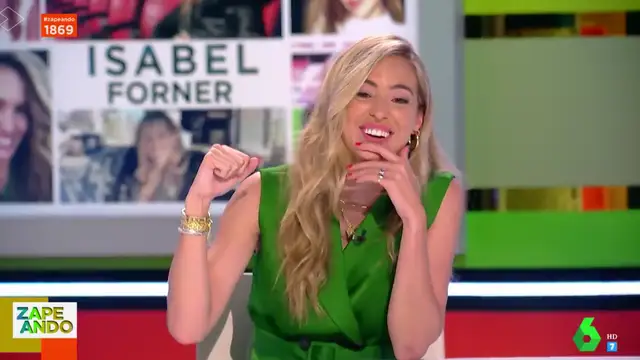 Quién es y qué ha hecho antes Isabel Forner, la nueva colaboradora de 'Zapeando'