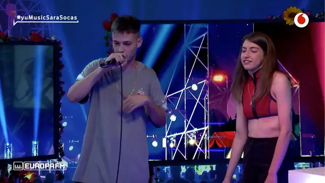 La improvisación de Sara Socas, Bnet y Sandra Delaporte