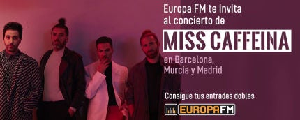 Miss Caffeina te invita a sus próximos conciertos en Barcelona, Murcia y Madrid