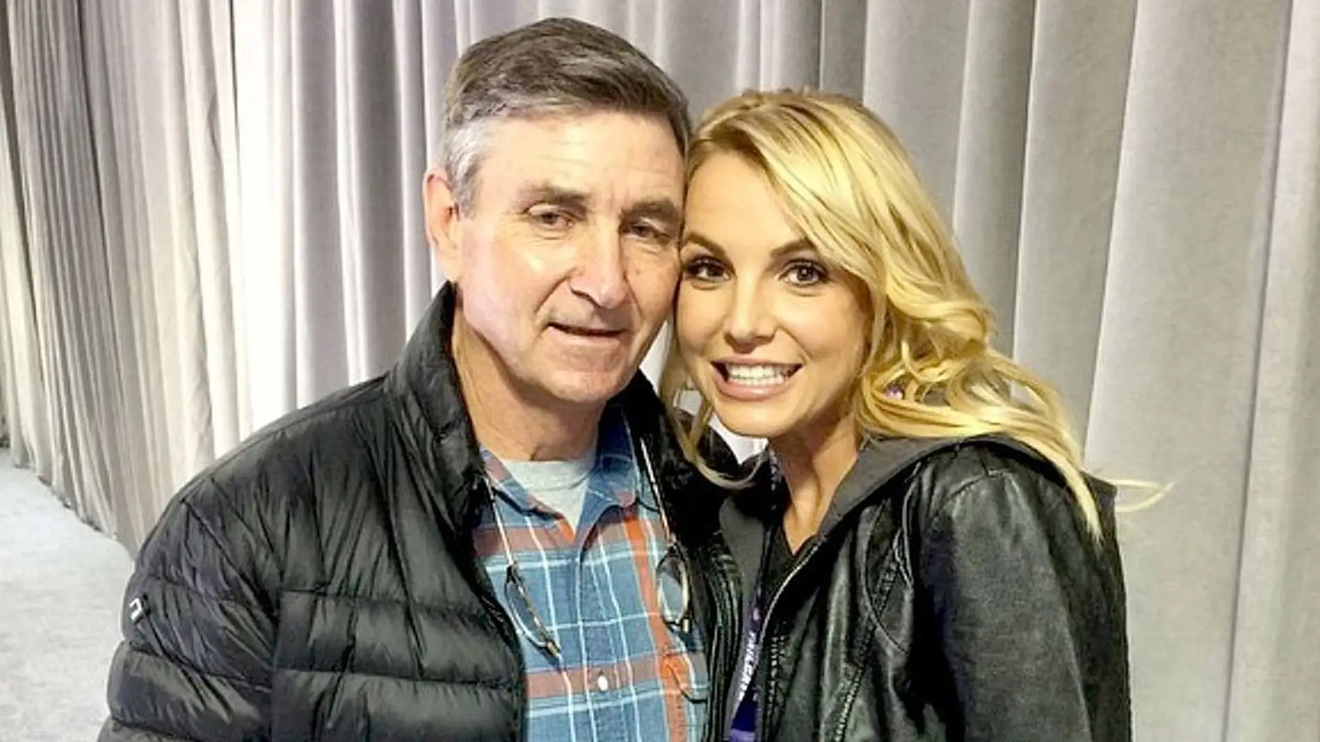 Britney Spears con su padre