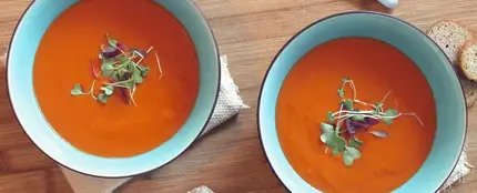 Gazpacho de sandía Gazpacho de sandía