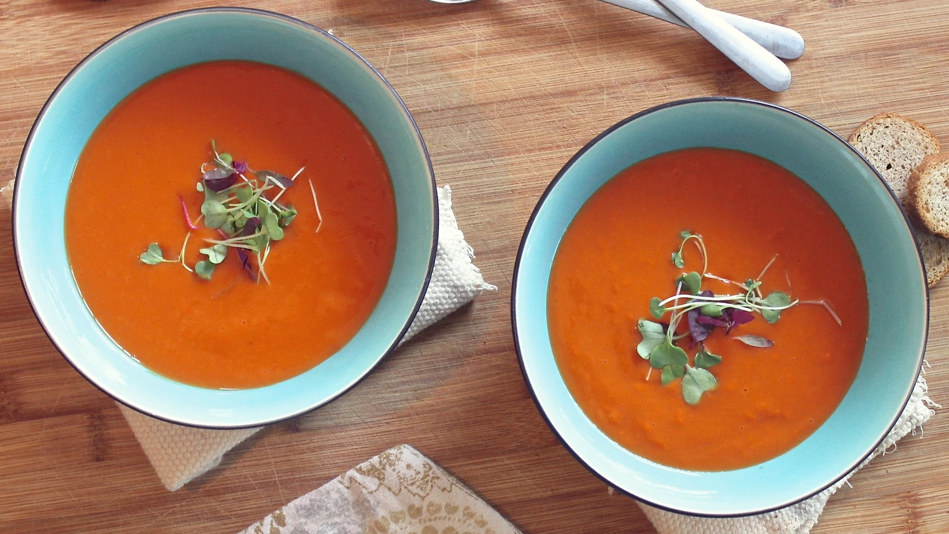 Gazpacho de sandía Gazpacho de sandía