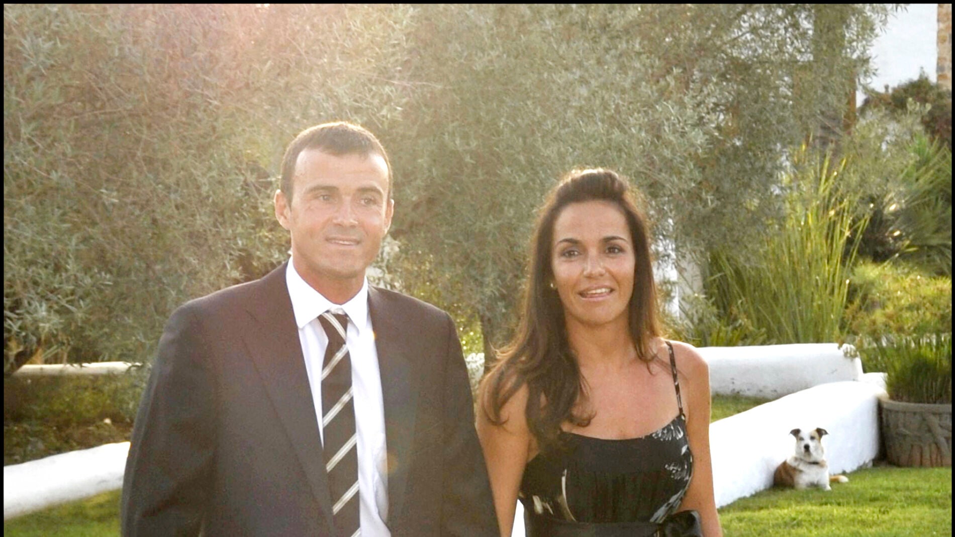 Luis Enrique y su mujer Elena Cullell 25 años como pareja Europa FM imagen imagen