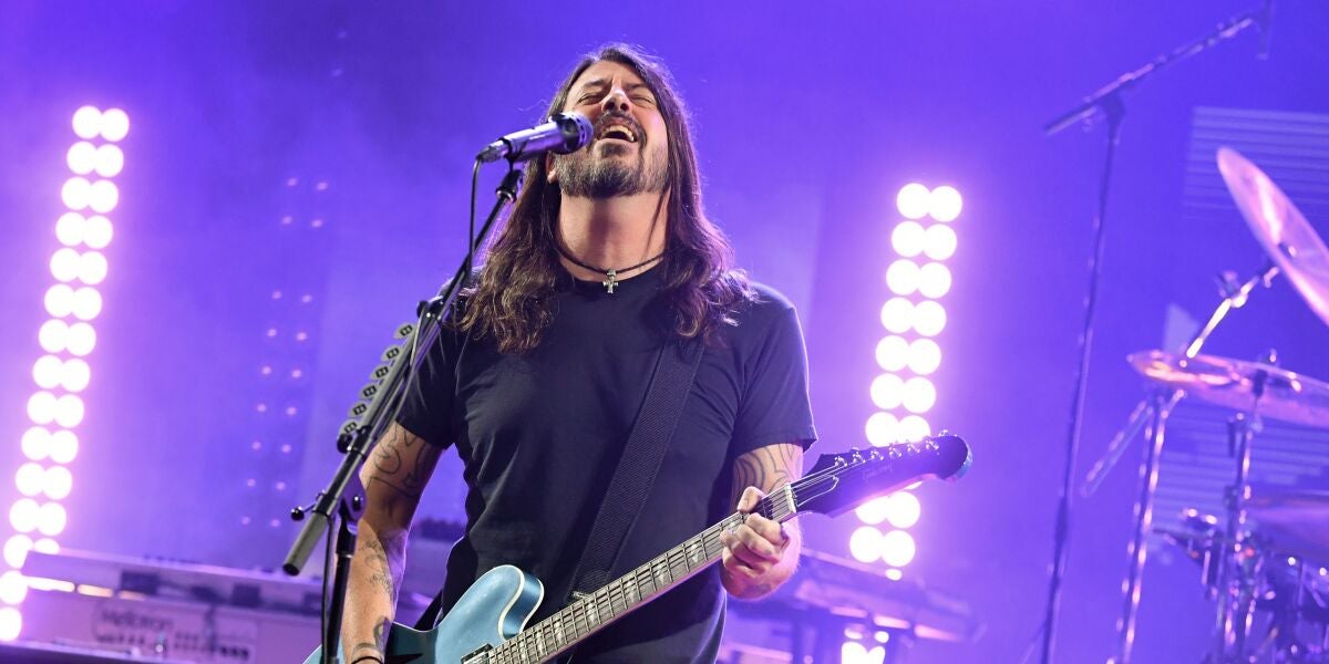 Dave Grohl, cantante y guitarrista de Foo Fighters