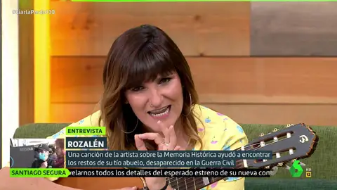 El rotundo mensaje de Rozalén tras encontrar a un familiar en una fosa común a los que dicen que no hay que remover el pasado  El rotundo mensaje de Rozalén tras encontrar a un familiar en una fosa común a los que dicen que no hay que remover el pasado