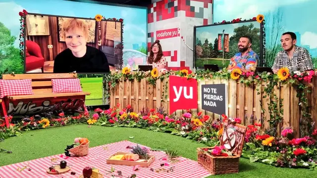 Ed Sheeran visita yu No te pierdas nada (25/06/2021)