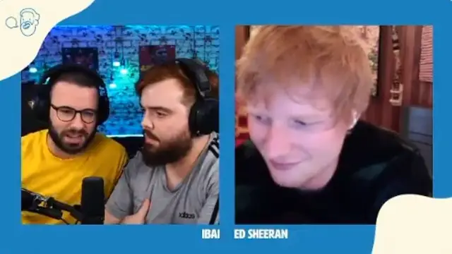"No me jodas": Iba Llanos flipa con esta confesión de Ed Sheeran