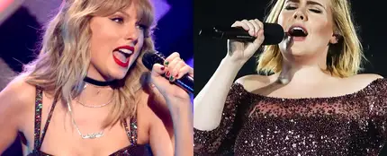 Taylor Swift y Adele Taylor Swift y Adele