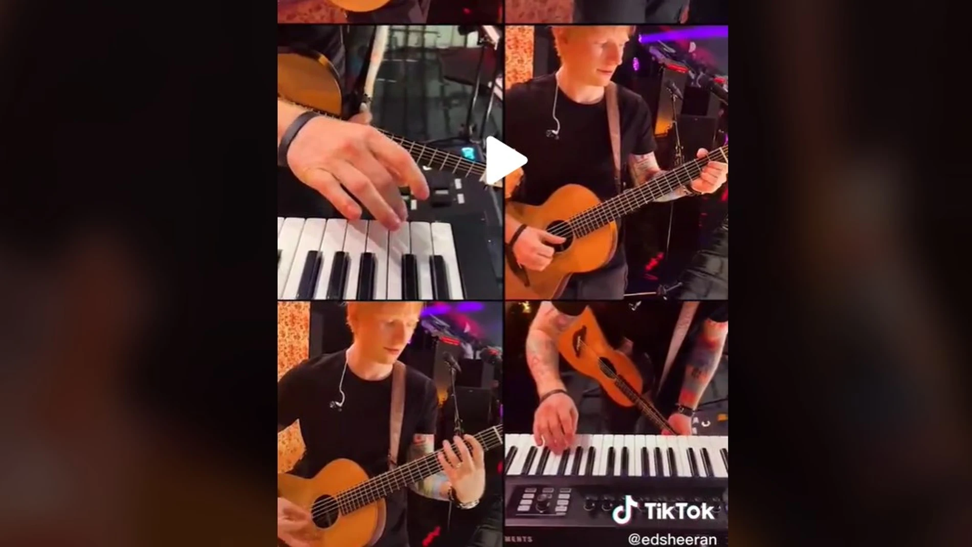 Visto así tocar 'Bad Habits' no es difícil: Ed Sheeran da las seis claves en un vídeo de TikTok