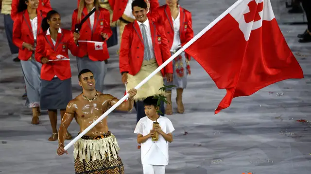 ¿Te acuerdas del abanderado de Tonga? Tenemos noticias