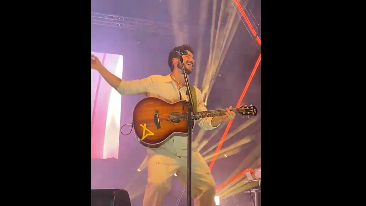 Camilo en el concierto del festival Cultura es Vida Mallorca