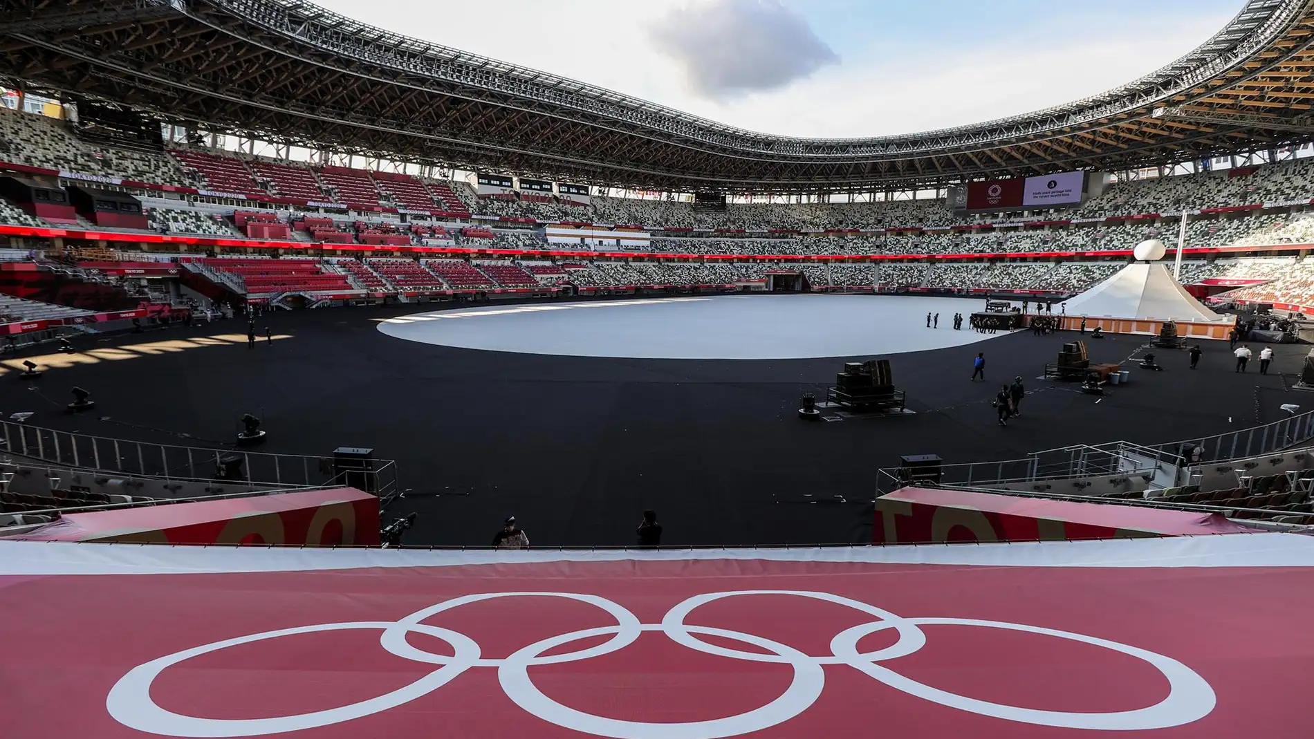 Todo listo para la ceremonia de inauguración de los Juegos Olímpicos de Tokio 2020 title=