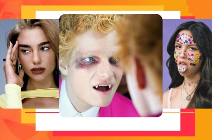 Ed Sheeran, Dua Lipa y Olivia Rodrigo Ed Sheeran, Dua Lipa y Olivia Rodrigo