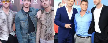 Los Jonas Brothers retan a Thor y sus hermanos Los Jonas Brothers retan a Thor y sus hermanos