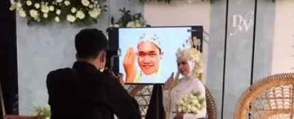 El novio da positivo en covid y deciden celebrar la boda sin él El novio da positivo en covid y deciden celebrar la boda sin él