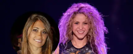 Antonela Rocurzzo y Shakira Antonela Rocurzzo y Shakira