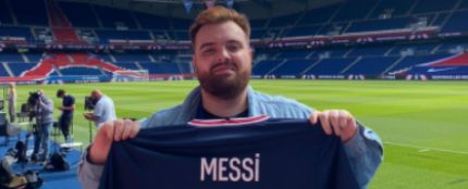 Leo Messi, a Ibai Llanos: &quot;Estoy ilusionado por un nuevo comienzo aquí en París&quot;