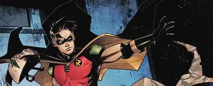 Robin, en el cómic Batman: Urban Legends #6 Robin, en el cómic Batman: Urban Legends #6