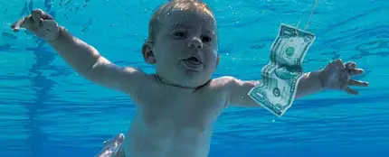 Portada de Nevermind, disco más famoso de Nirvana Portada de Nevermind, disco más famoso de Nirvana