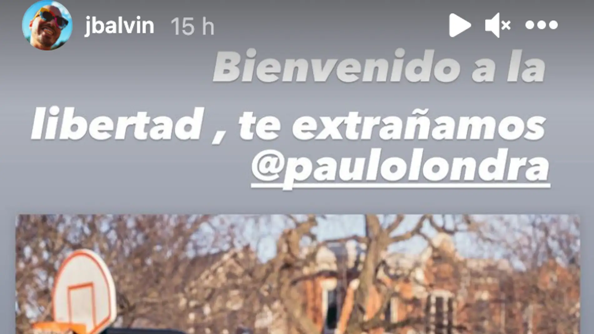 J Balvin celebra la vuelta de Paulo Londra.