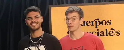 Abraham Mateo e Iggy Rubín en 'Cuerpos especiales' Abraham Mateo e Iggy Rubín en 'Cuerpos especiales'
