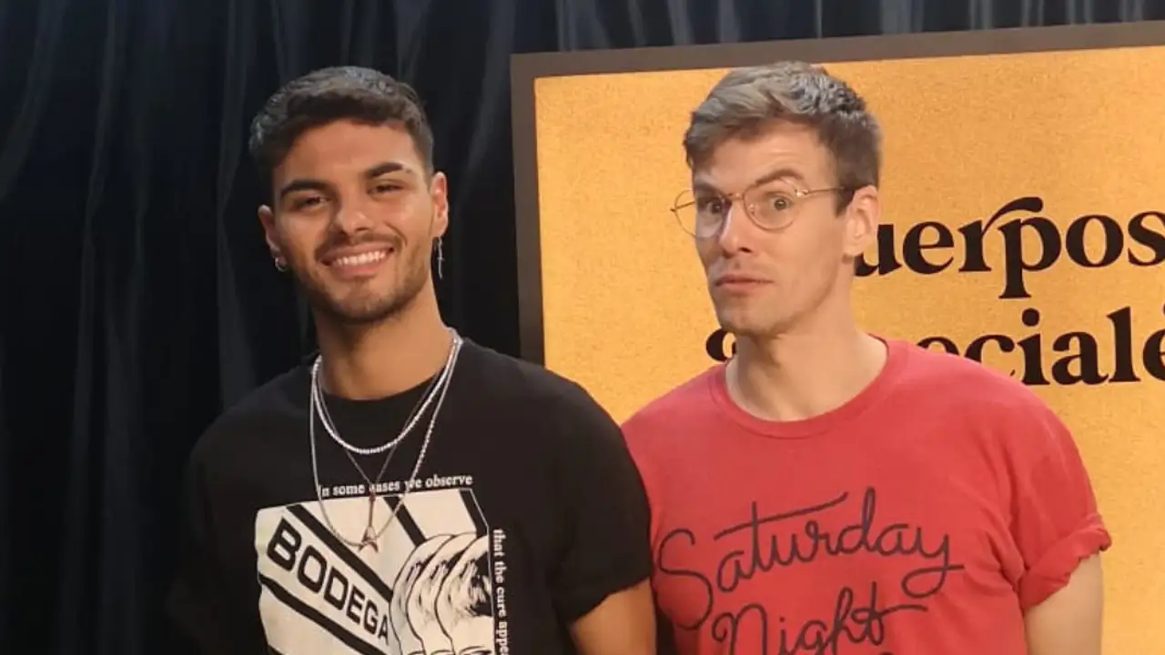 Abraham Mateo e Iggy Rubín en 'Cuerpos especiales' Abraham Mateo e Iggy Rubín en 'Cuerpos especiales'