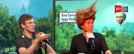 Iggy Rubín y Eva Soriano Iggy Rubín y Eva Soriano