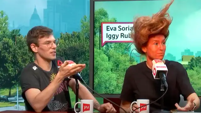Iggy Rubín y Eva Soriano