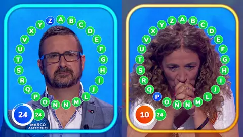 "Escalofrío común" con Marco Antonio y Sofía a una del bote de ‘Pasapalabra’: ¿Alguno completa 'El Rosco'? Mejores momentos | 15 de septiembre