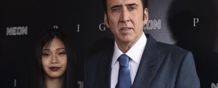 Nicolas Cage y su mujer, Riko Shibata.