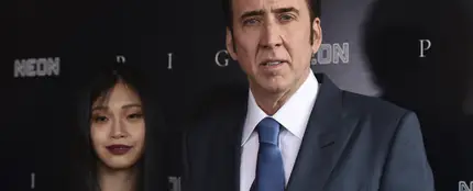 Nicolas Cage y su mujer, Riko Shibata. Nicolas Cage y su mujer, Riko Shibata.