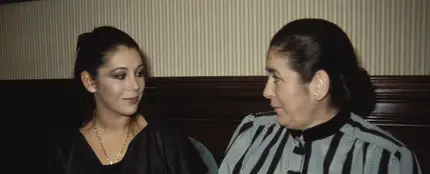 Isabel Pantoja con su madre, Ana Martín Isabel Pantoja con su madre, Ana Martín