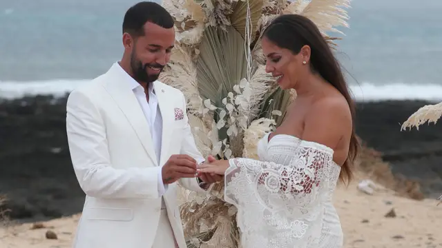 Anabel Pantoja y Omar Sánchez.