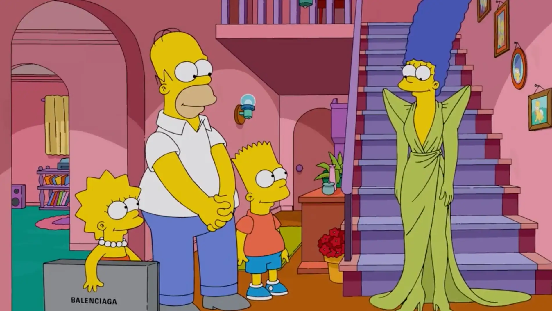 El nuevo capítulo de Los Simpsons en colaboración con Balenciaga.