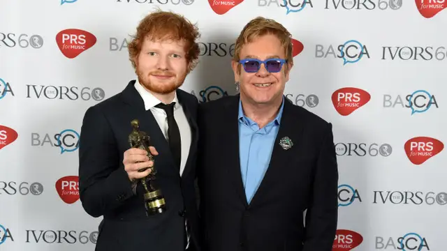 Ed Sheeran y Elton John cantarán un villancico