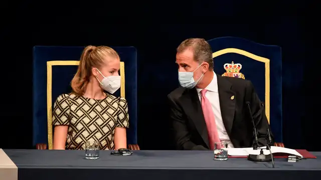 Felipe VI y la Princesa Leonor