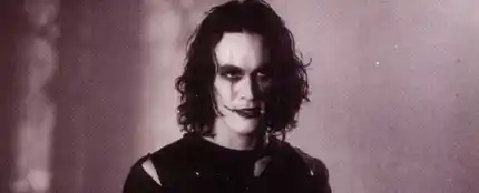 Brandon Lee en 'El Cuervo'. Brandon Lee en 'El Cuervo'.