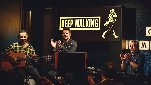 Concierto sorpresa de Dani Martín con Keep Walking Together