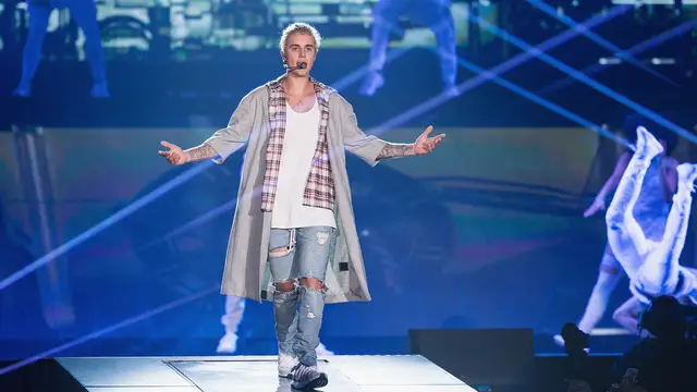 Justin Bieber en concierto