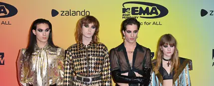 Maneskin en los MTV EMAs 2021 Maneskin en los MTV EMAs 2021