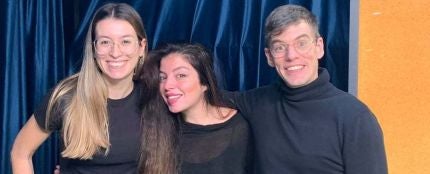 Sole&aacute; Morente con Eva Soriano e Iggy Rub&iacute;n