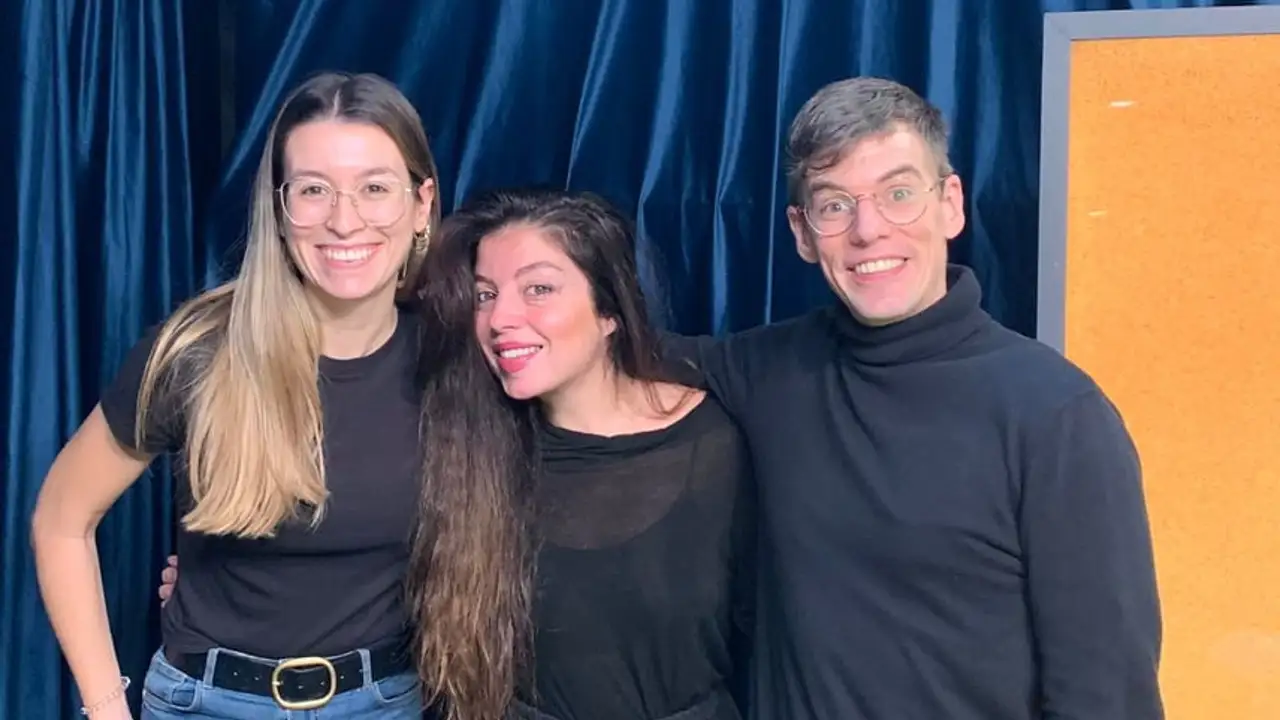 Soleá Morente con Eva Soriano e Iggy Rubín Soleá Morente con Eva Soriano e Iggy Rubín