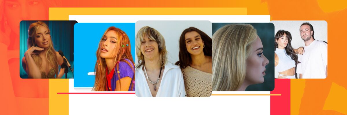 Belén Aguilera, Ana Mena, Amaia y Rojuu, Sebastián Yatra.. 47 éxitos para disfrutar de la semana Belén Aguilera, Ana Mena, Amaia y Rojuu, Sebastián Yatra.. 47 éxitos para disfrutar de la semana