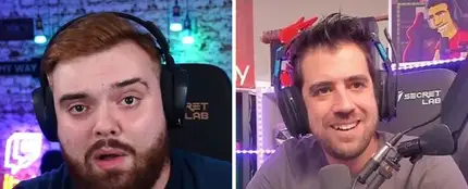 Ibai y Auronplay. Ibai y Auronplay.