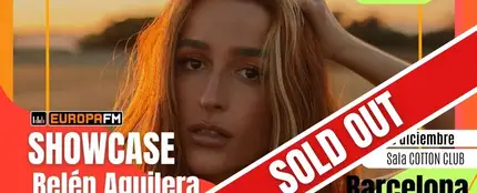 Agotadas las entradas para asistir al showcase de Belén Aguilera en Barcelona Agotadas las entradas para asistir al showcase de Belén Aguilera en Barcelona