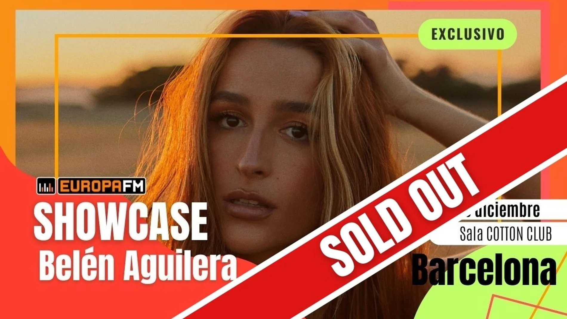 Agotadas las entradas para asistir al showcase de Belén Aguilera en Barcelona