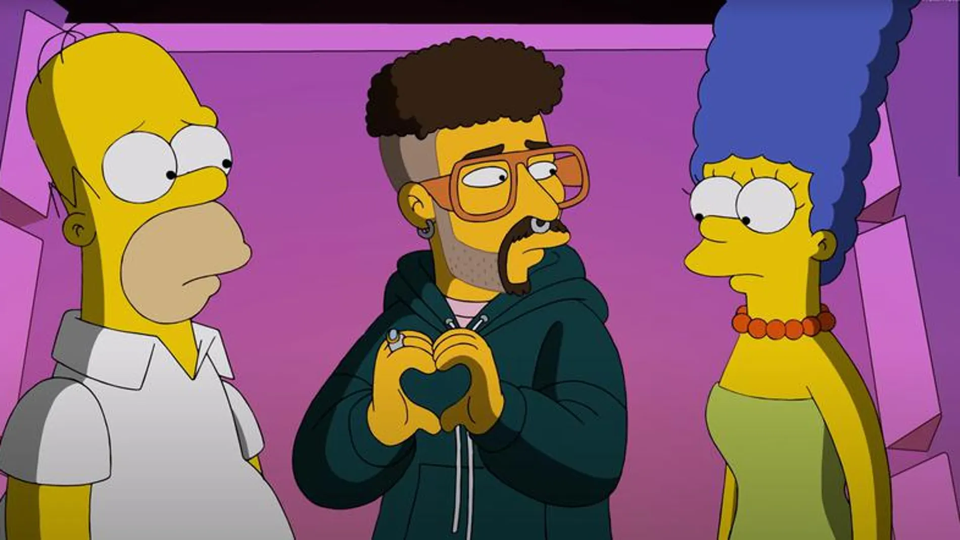 Bad Bunny se convierte en protagonista de 'Los Simpson' en su videoclip 'Te deseo lo mejor'