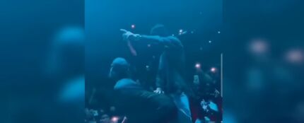 Rosalía aparece por sorpresa en un concierto de Rauw Alejandro