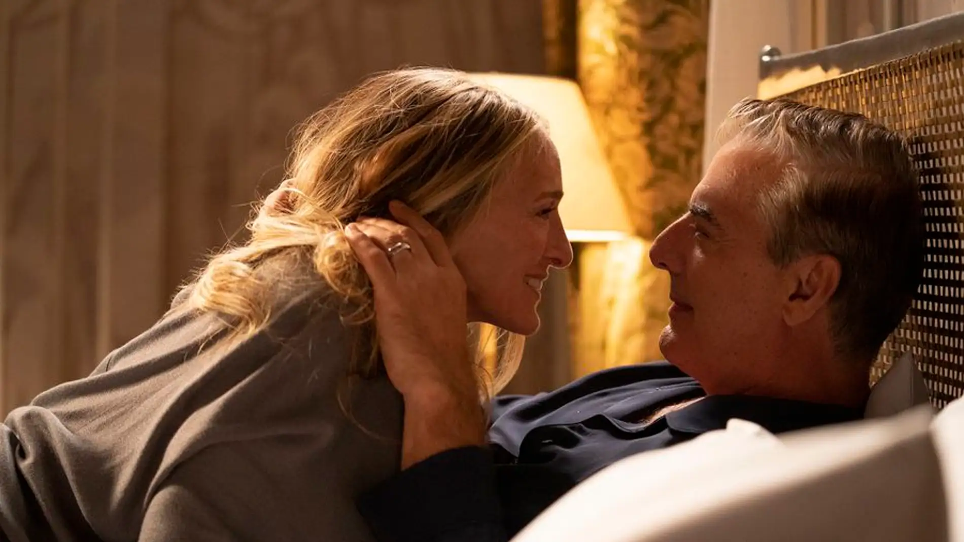Sarah Jessica Parker y Chris Noth en 'And Just Like That'
